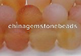 CAG6692 15 inches 12mm round multicolor pilates agate beads