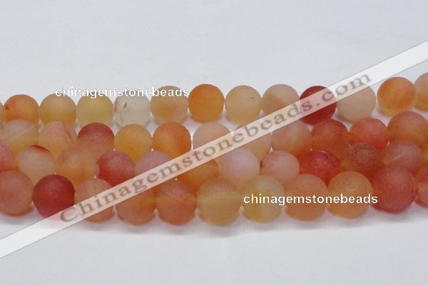 CAG6695 15 inches 18mm round multicolor pilates agate beads