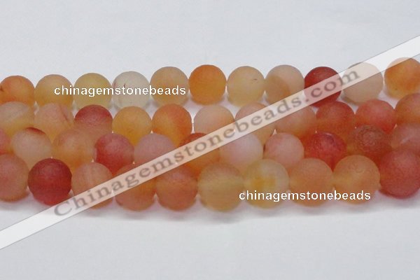 CAG6696 15 inches 20mm round multicolor pilates agate beads
