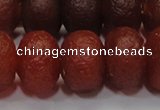 CAG6750 15 inches 10*14mm rondelle red pilates agate beads