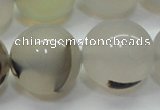 CAG6766 15 inches 18mm round Montana agate beads wholesale