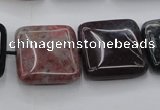 CAG6779 15.5 inches 14*14mm square Indian agate beads wholesale