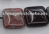 CAG6780 15.5 inches 16*16mm square Indian agate beads wholesale