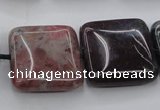 CAG6781 15.5 inches 18*18mm square Indian agate beads wholesale