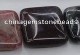 CAG6782 15.5 inches 20*20mm square Indian agate beads wholesale