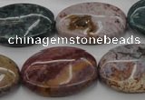 CAG6799 15.5 inches 18*25mm oval Indian agate beads wholesale