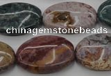 CAG6799 15.5 inches 18*25mm oval Indian agate beads wholesale