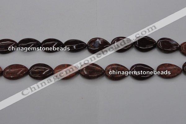 CAG6807 15.5 inches 18*25mm flat teardrop Indian agate beads