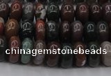 CAG6820 15.5 inches 5*10mm rondelle Indian agate beads wholesale