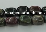 CAG6834 15.5 inches 10*15mm nuggets Indian agate beads wholesale