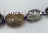 CAG6868 15.5 inches 12*14mm - 25*30mm drum dragon veins agate beads