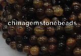 CAG702 15.5 inches 6mm round dragon veins agate beads wholesale