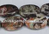 CAG7040 15.5 inches 18*25mm oval ocean agate gemstone beads