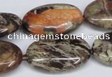 CAG7041 15.5 inches 20*30mm oval ocean agate gemstone beads