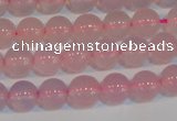 CAG7150 15.5 inches 6mm round pink agate gemstone beads