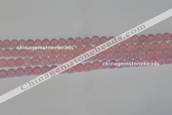 CAG7151 15.5 inches 8mm round pink agate gemstone beads