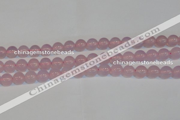 CAG7153 15.5 inches 12mm round pink agate gemstone beads