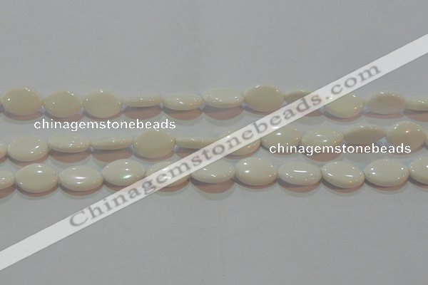 CAG7230 15.5 inches 13*18mm marquise white agate gemstone beads