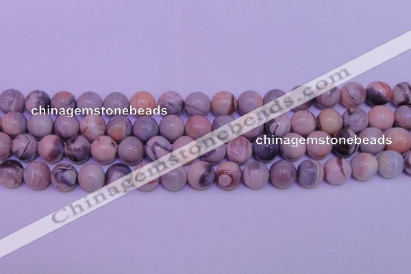 CAG7304 15.5 inches 12mm round red botswana agate gemstone beads