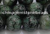 CAG7328 15.5 inches 18mm round dragon veins agate beads wholesale