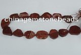 CAG7408 15.5 inches 20*25mm - 25*30mm freeform dragon veins agate beads