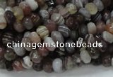 CAG746 15.5 inches 4*6mm faceted rondelle botswana agate beads