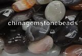 CAG757 15.5 inches 12*16mm faceted oval botswana agate beads