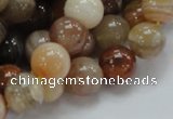 CAG765 15.5 inches 12mm round yellow agate gemstone beads wholesale