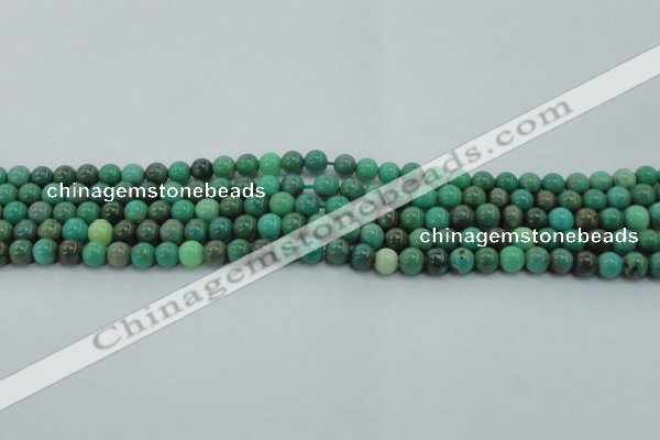 CAG7904 15.5 inches 6mm round grass agate beads wholesale