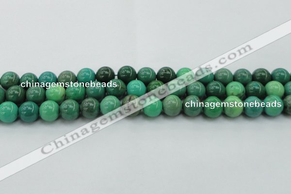 CAG7906 15.5 inches 12mm round grass agate beads wholesale