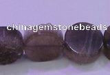 CAG8434 15.5 inches 18mm coin grey druzy agate gemstone beads