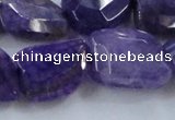 CAG8501 15.5 inches 15*20mm - 18*25mm freeform dragon veins agate beads