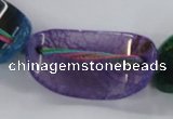 CAG8511 15.5 inches 25*35mm - 20*40mm dragon veins agate beads