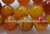 CAG863 15.5 inches 16mm round agate gemstone beads