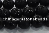 CAG8686 15.5 inches 8mm round matte tibetan agate gemstone beads