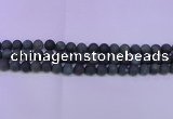 CAG8881 15.5 inches 6mm round matte moss agate beads