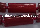 CAG9087 15.5 inches 12*46mm - 13*48mm tube dragon veins agate beads