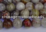 CAG9112 15.5 inches 8mm round Mexican crazy lace agate beads