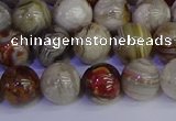 CAG9113 15.5 inches 10mm round Mexican crazy lace agate beads