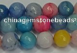 CAG9130 15 inches 8mm round agate gemstone beads wholesale