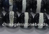 CAG9135 15.5 inches 12mm round tibetan agate beads wholesale