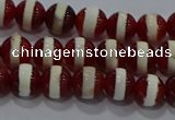 CAG9140 15.5 inches 6mm round tibetan agate beads wholesale