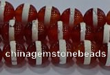 CAG9141 15.5 inches 8mm round tibetan agate beads wholesale