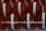 CAG9145 15.5 inches 16mm round tibetan agate beads wholesale