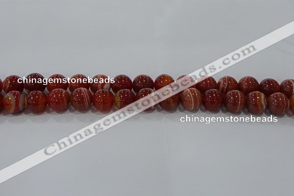 CAG9179 15.5 inches 10mm round line agate beads wholesale