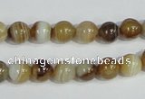 CAG937 16 inches 8mm round madagascar agate gemstone beads