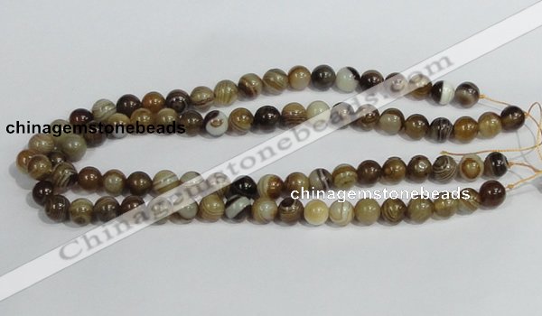 CAG938 16 inches 10mm round madagascar agate gemstone beads