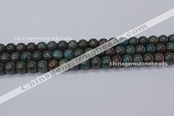 CAG9509 15.5 inches 11*14mm drun blue crazy lace agate beads