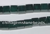 CAG961 15.5 inches 8*8mm cube green agate gemstone beads wholesale