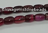 CAG9623 15.5 inches 8*12mm drum dragon veins agate beads wholesale